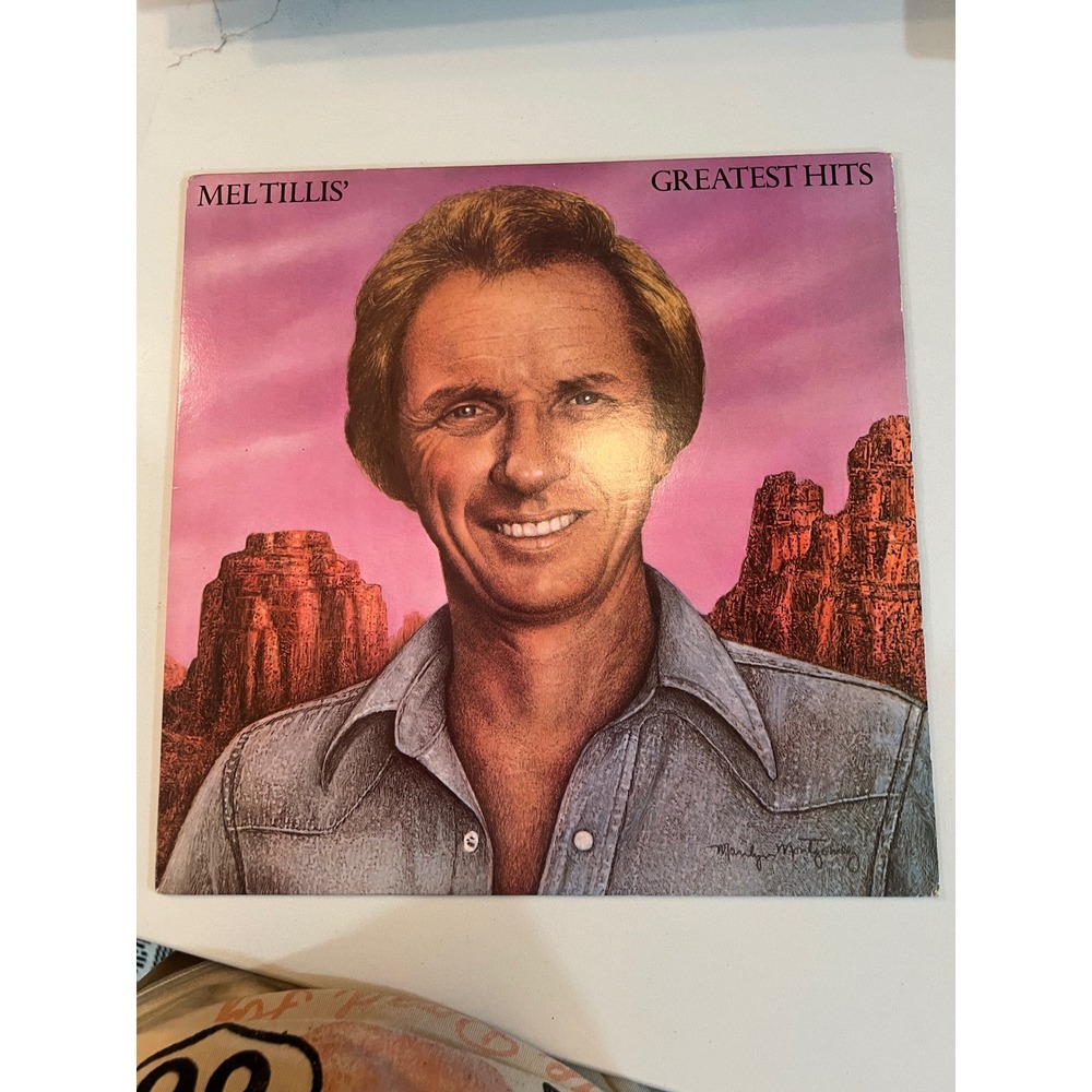 Mel Tillis Greatest Hits Vinyl LP Record 1982 Elektra 60192-1 Country Music